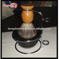 Badger hair shaving brush set,shaving brush and razor stand,shaving mug